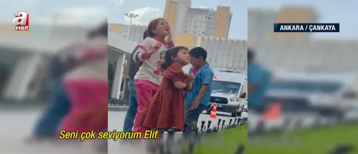Görüntüler Türkiye'nin yüreğini ısıttı! Çocukların hasta kardeşleri Elif'e olan sevgisi